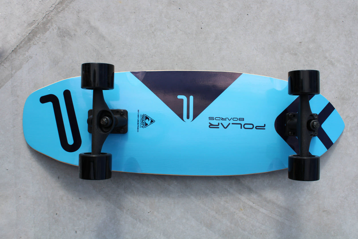 Co2 Pyro PYRO-CARBON-TTB Blue & black Rounded-carving – POLARBOARDS
